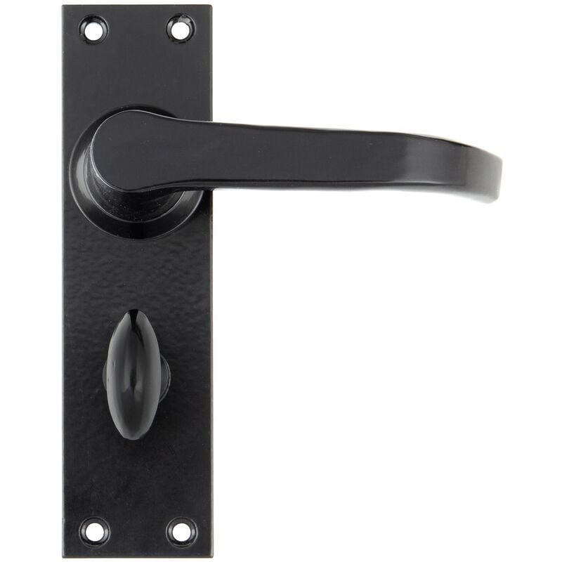 From The Anvil - Black Deluxe Lever Bathroom Set