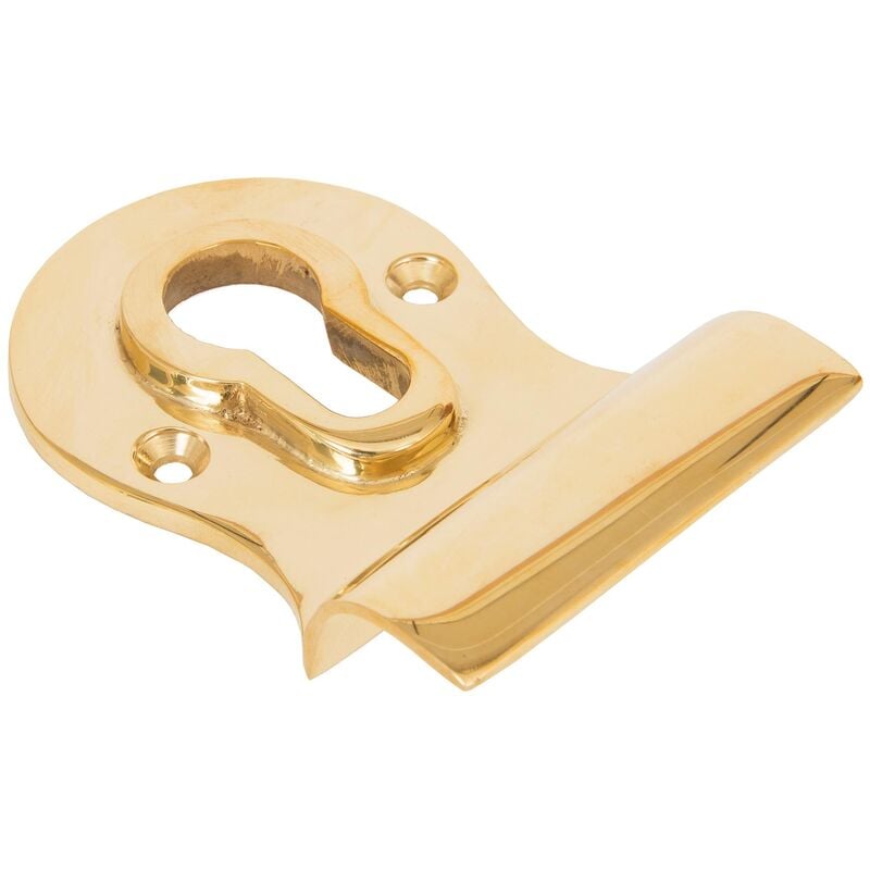 Polished Brass Euro Door Pull