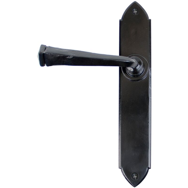 From The Anvil - Black Gothic Lever Latch Set