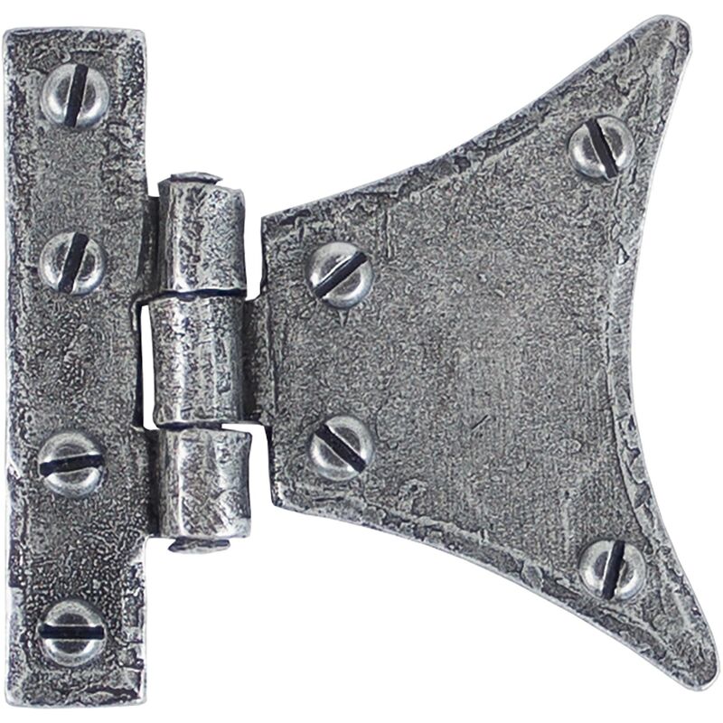 Pewter 2'' Half Butterfly Hinge (pair)