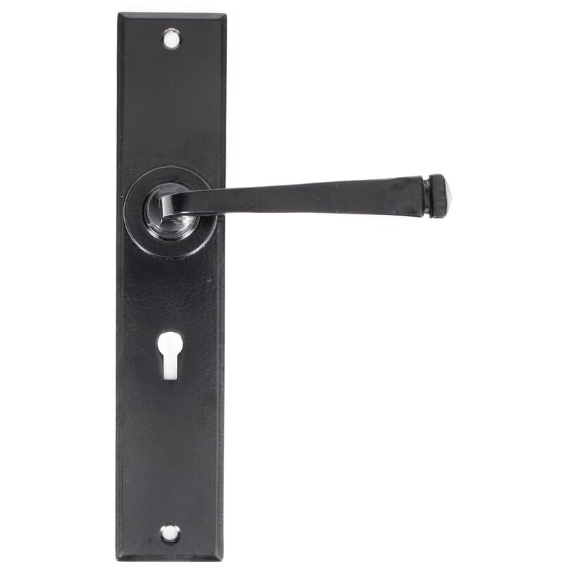 From The Anvil - Black Large Avon Lever Lock Set