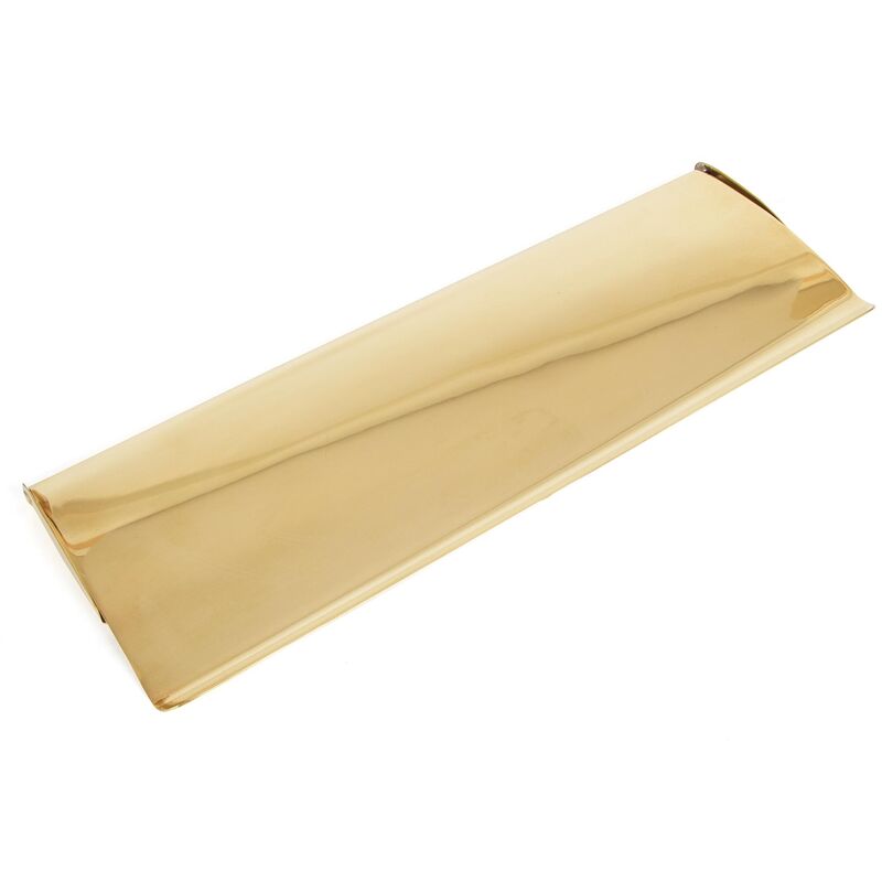 Polished Brass Large Letterplate Cover