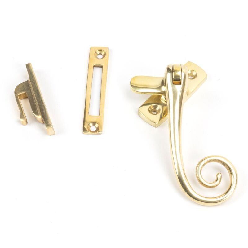 From The Anvil - Polished Brass Monkeytail Fastener