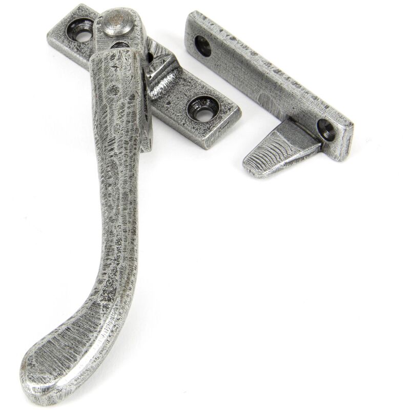 Pewter Night Vent Peardrop Fastener LH - Locking