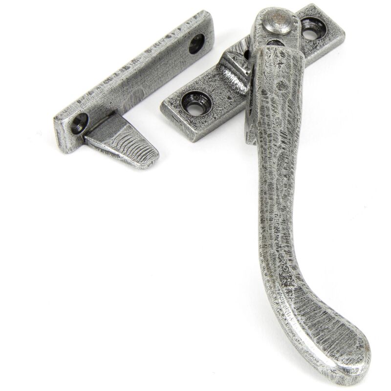 Pewter Night Vent Peardrop Fastener RH - Locking