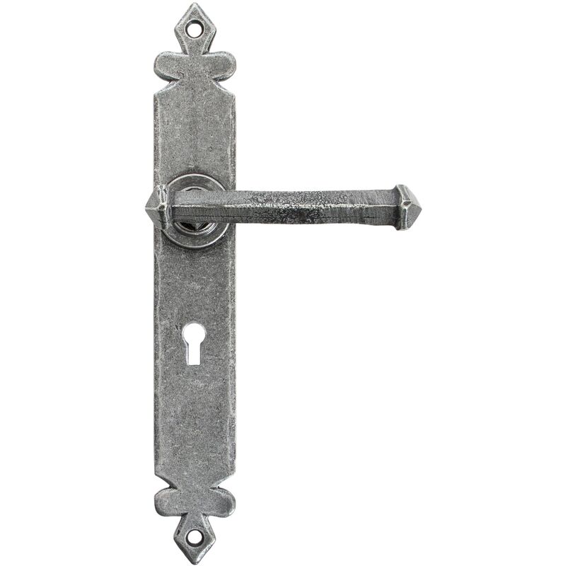 From The Anvil - Pewter Tudor Lever Lock Set