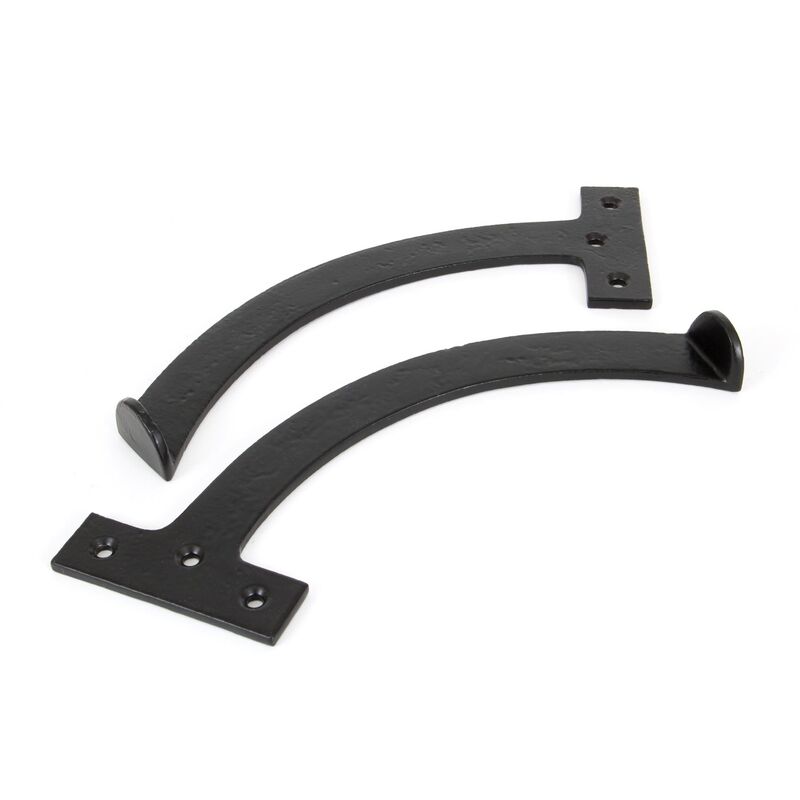 From The Anvil - 8 1/2' Quadrant Stay (pair) - Black