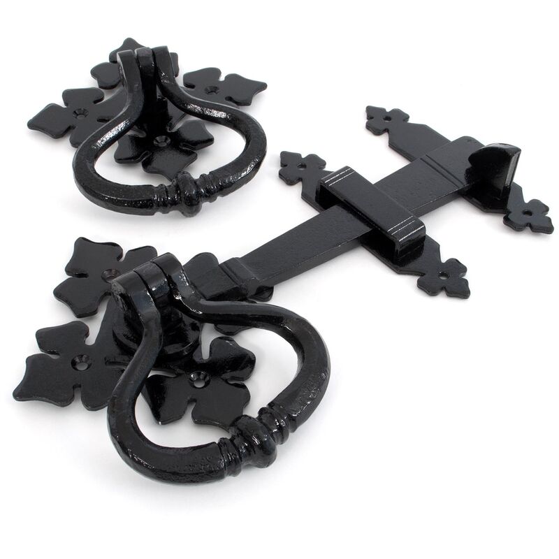 From The Anvil - Black Shakespeare Latch Set