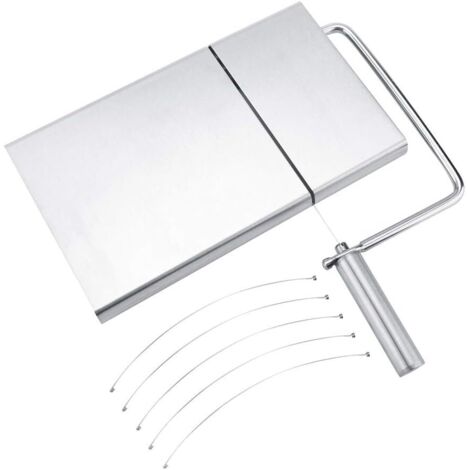 Fromage Trancheur En Acier Inoxydable Coupe-Fil En Acier Inoxydable Fromage Trancheur Couteau à Beurre Couteau Serving Board Home Cuisine Outil De Coupe