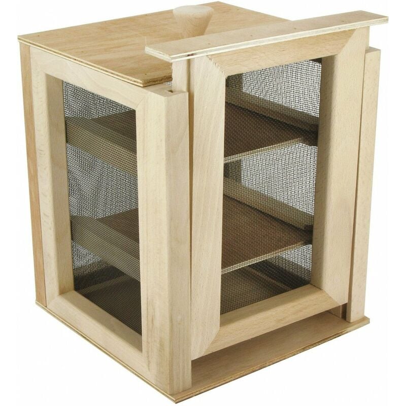 Masy - Fromager de table avec plateau 2 étagères 24 x 20 x 20