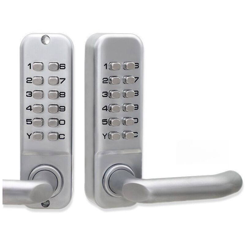 Front and rear combination lock, weatherproof mechanical code lock, 1 to 11 digit code combination, password