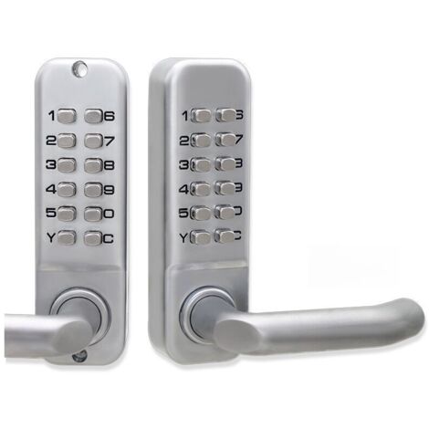 Front and rear combination lock, weatherproof mechanical code lock, 1 to 11 digit code combination, password