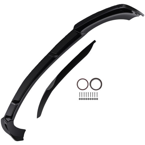 Front Bumper Apron for Mercedes-Benz E Class W213 Sport AMG Line 16-19 Black Lip