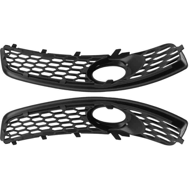 Front Bumper Fog Light Grille Cover for Audi A3 8P 2009-13 8P0807681D 8P0807682D
