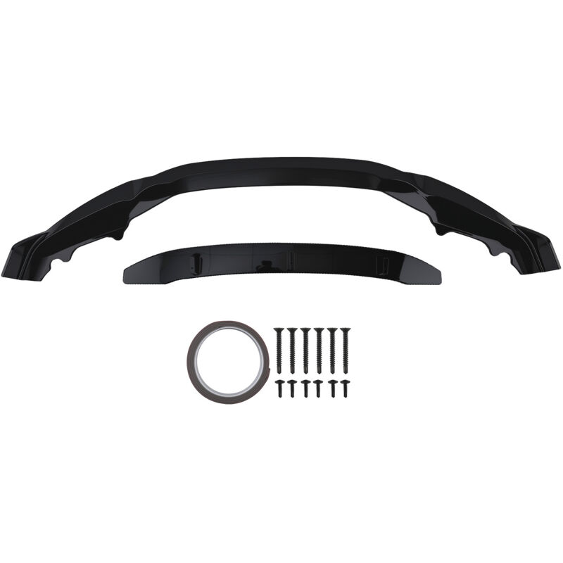 Maxpeedingrods - Front Bumper Splitter Lip Spoiler Kit Gloss Blk For bmw X5 F15 m Sport 2013-2018