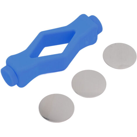 Front Load Washer Door Prop Mouth Shape Strong Magnet Washer Door Stop Prop for Home Blue