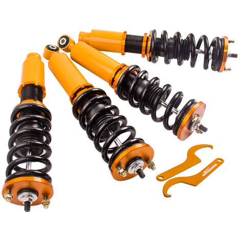 Front + Rear Suspension Coilover Kits for Honda CR-V 1996-2001 Adj Height Struts