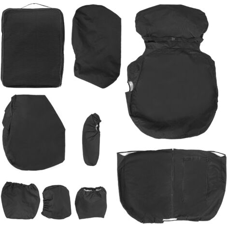 Front Seat Cover for Ford Transit 2013 2014 2015 2016 2017 2018-2023 Black