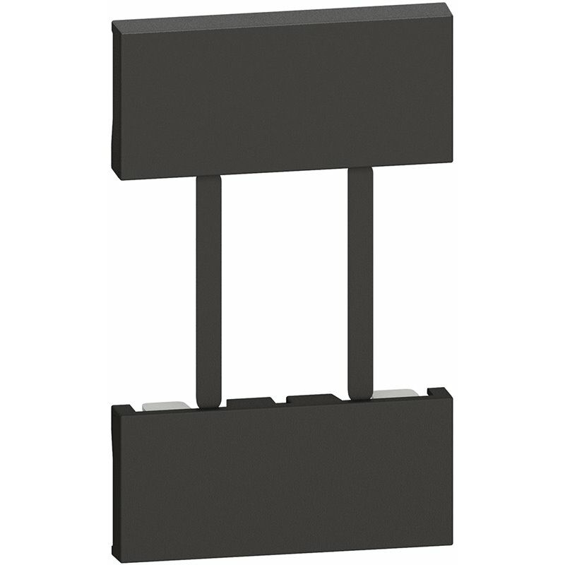 

Frontal Bticino KG51 serie Living Now with Netatmo color Dark