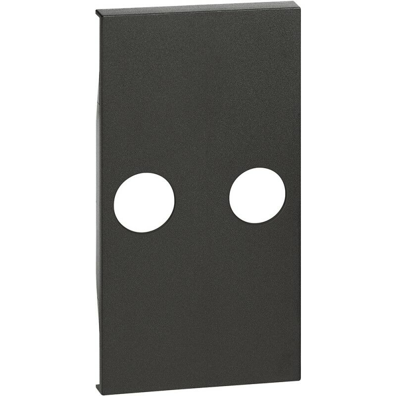 

Frontal para bases TV KG25M2 Living Now 2 modulos Dark - Bticino