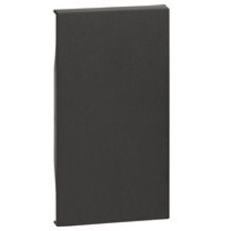 Frontal para modulo ciego de 1 modulo Bticino KG00M2 Living Now 2 modulos Dark