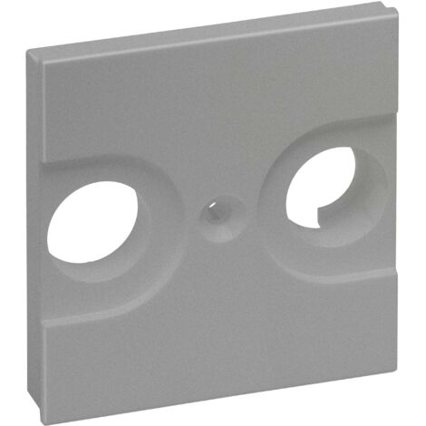 Frontal VALENA NEXT TV/r-sat aluminio LEGRAND 741373