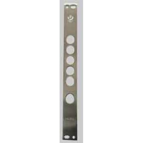 FRONTALE INOX 'FR2500' SECUREMME Interasse 28 mm - SECUREMME