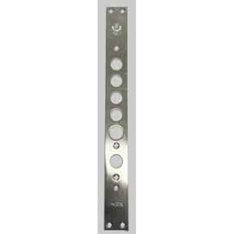FRONTALE INOX 'FR2530' SECUREMME Interasse 37 mm - SECUREMME