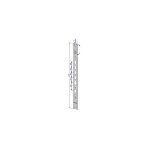 Frontale P/Serrature Porte Blindate In Acciaio Inox Int.28 Fr2530 - (FR2530XAI28)