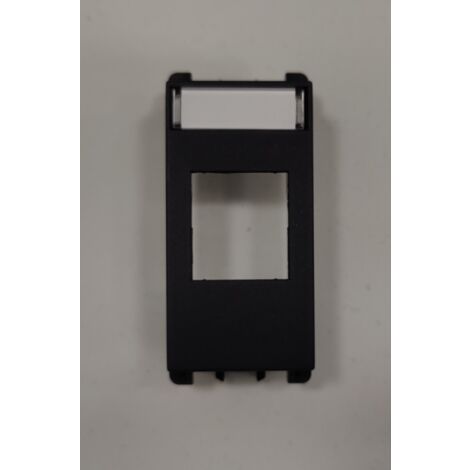 Frontalino rj45 urmet nea attacco keystone 1 modulo antracite - 10445.fr