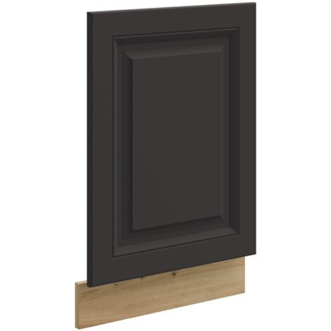 Frontblende für integrierten Geschirrspüler 45 cm Stilo Grau + Eiche Artisan