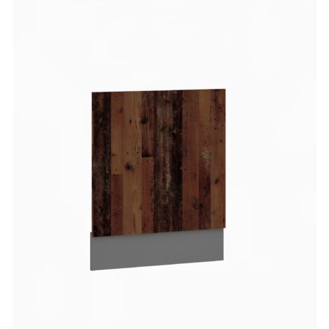 Frontblende für integrierten Geschirrspüler 60 cm Küche OLD STYLE Old Wood Optik