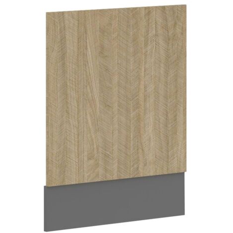 Frontblende für integrierten Geschirrspüler 60 cm Küche SCANDI Fischgrät Optik