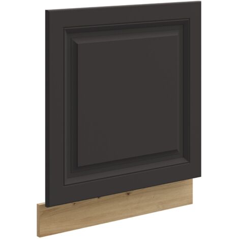Frontblende für integrierten Geschirrspüler 60 cm Stilo Grau + Eiche Artisan