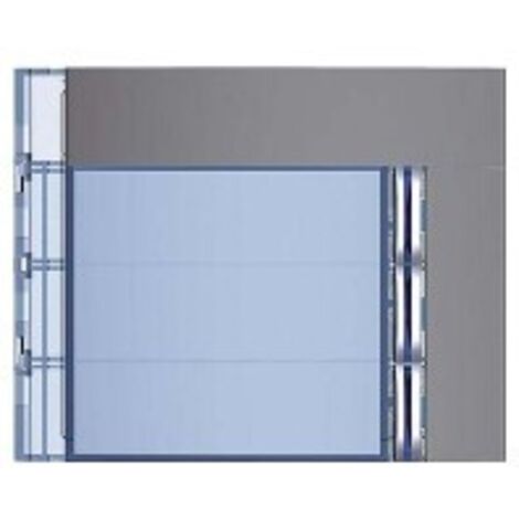 Frontblende für Ruftastenmodul 3RT 352033 SFERA Aluminium Allstreet