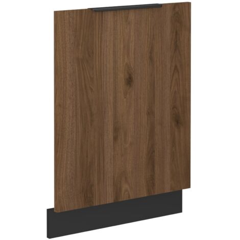 Frontblende für vollintegrierten Geschirrspüler 60 cm Küche MONZA Okapi Nußbaum