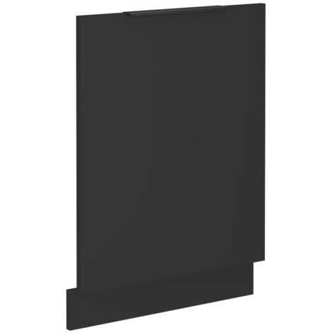 Frontblende für vollintegrierten Geschirrspüler 60 cm Küche SIENA Schwarz