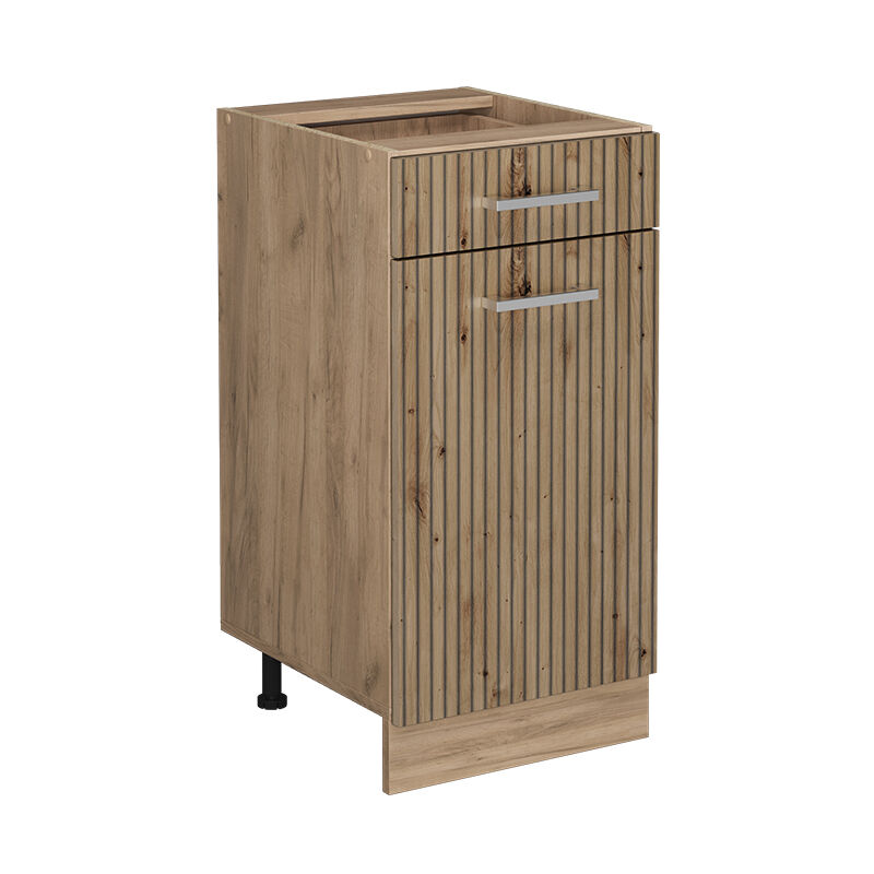 Vicco - Küchenunterschrank R-line, Artisan-eiche, 40 Cm Ohne Arbeitsplatte
