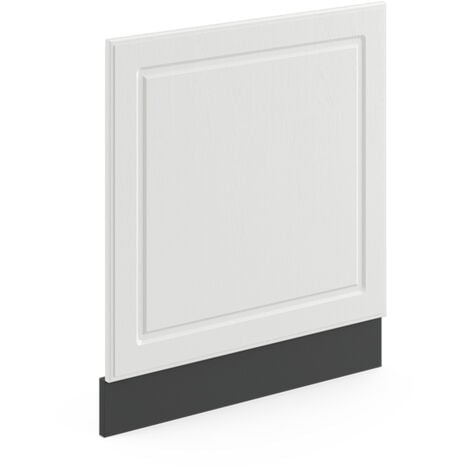 Frontblende R-Line, Weiß Landhaus, 60 cm ohne Arbeitsplatte, Vicco