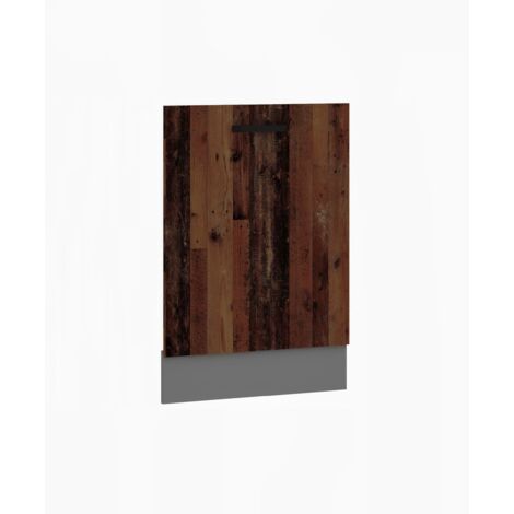 Frontblende vollintegrierten Geschirrspüler 60 cm Küche OLD STYLE Old Wood Optik