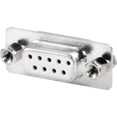 FrontCom® Einsatz D-Sub 9 polig, Buchse/ Lötanschluss IE-FCI-D9-FS Weidmüller Inhalt: 1 St.