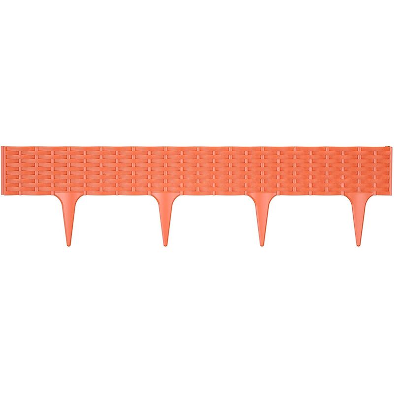 

Frontera de cesped 'Ibra' para jardin de plastico 390 x 390 x 18,65 cm en color terracota - Prosperplast