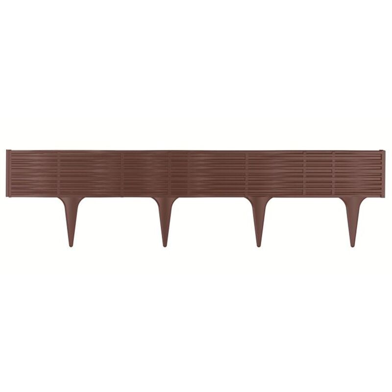 

Frontera de cesped 'Ibwi' para jardin de plastico 390 x 390 x 18,65 cm en color marron - Prosperplast