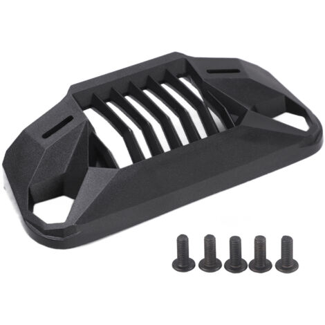 Frontgrill aus Kunststoff für Jeep RC, Ersatzteile für Offroad-Karosserien im Maßstab 1:10.