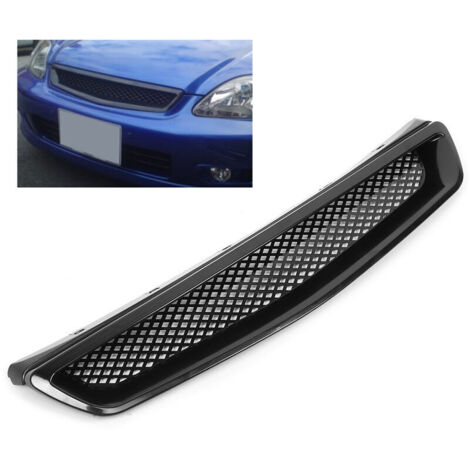 Frontgrill im EK JDM Type R-Stil, passend für Honda Civic 1999 2000