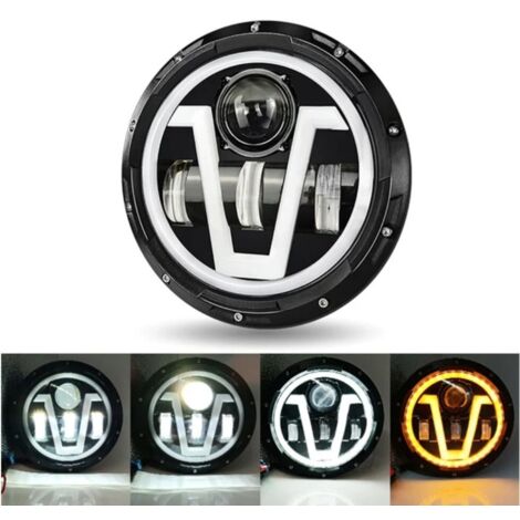 Frontleuchte 7"" Voll-LED V 1 Stk