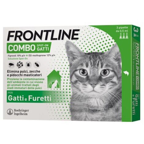 FRONTLINE COMBO GATTI 3 PIPETTE