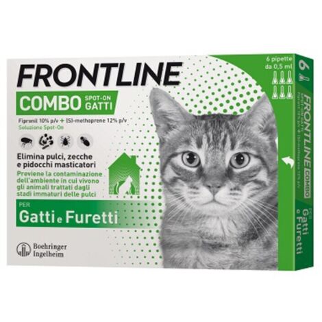 FRONTLINE COMBO GATTI 6 PIPETTE OFF. SPECIALE