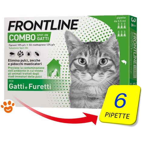 Frontline Combo Gatto - Antiparassitario per gatti