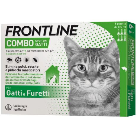 Frontline Combo Spot-on Gatti 6pz